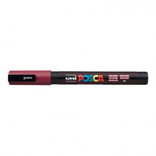 MARKER UNI POSCA PM-5 Rosso Vino